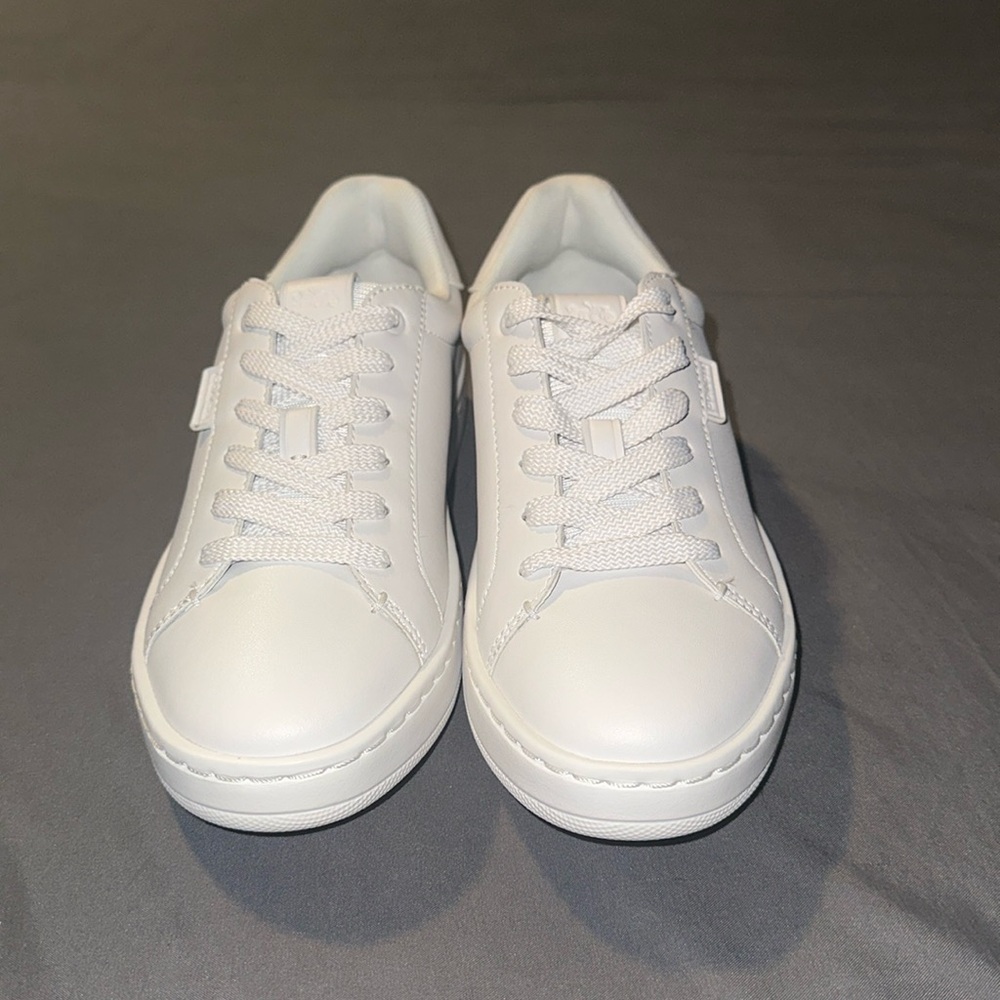 White coach sneakers